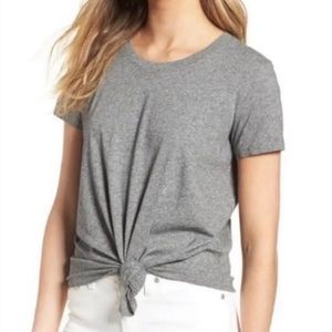 Madewell Knot Front Tee